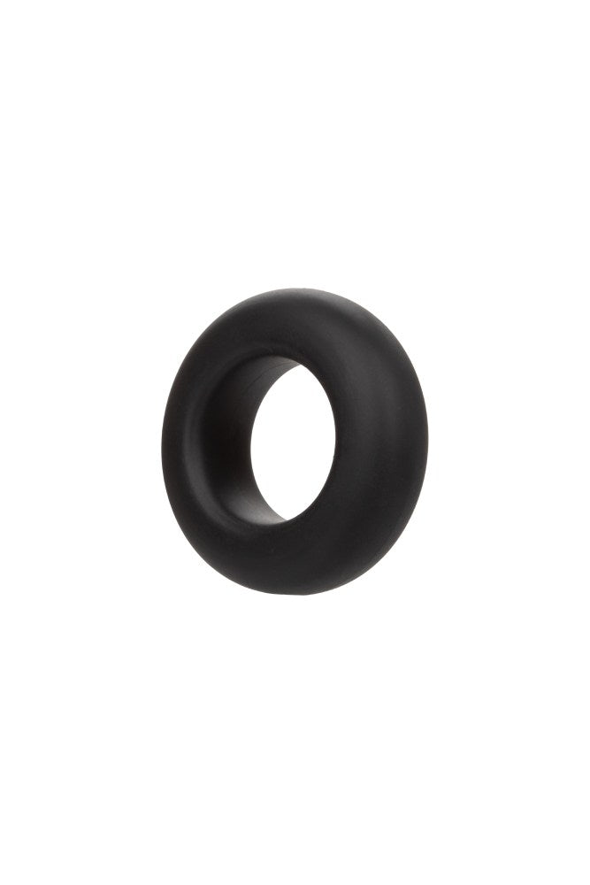 Cal Exotics - Alpha - Liquid Silicone Prolong Cock Rings 2pc Set - Black Sex Toy - Tophatter Daily Deals