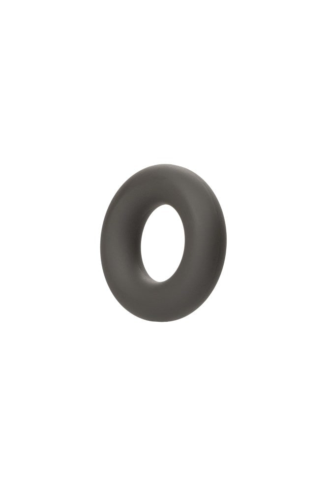 Cal Exotics - Alpha - Liquid Silicone Prolong Cock Rings 2pc Set - Black Sex Toy - Tophatter Daily Deals