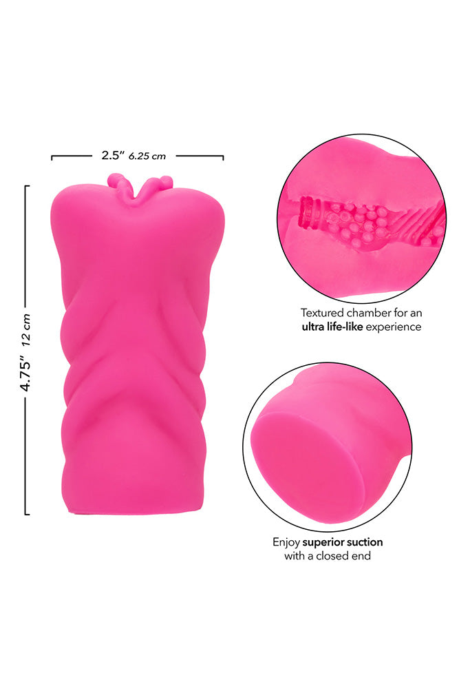 Cal Exotics - Anime Stroker - Kitty Pussy Stroker - Pink Sex Toy - Tophatter Daily Deals