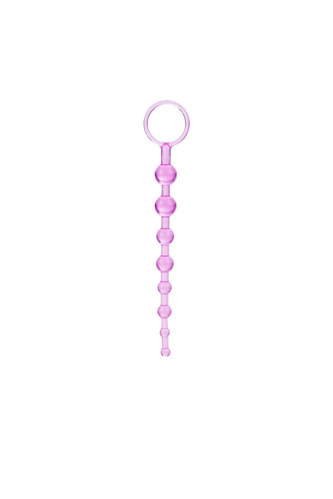 Cal Exotics - First Time - Love Anal Beads - Assorted Colors Pink Sex Toy - Tophatter Daily Deals