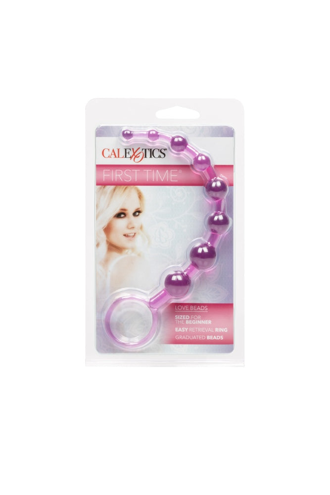 Cal Exotics - First Time - Love Anal Beads - Assorted Colors Sex Toy - Tophatter Daily Deals