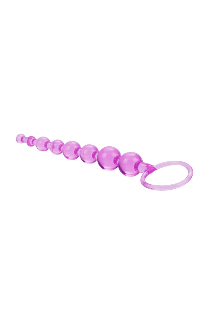 Cal Exotics - First Time - Love Anal Beads - Assorted Colors Sex Toy - Tophatter Daily Deals
