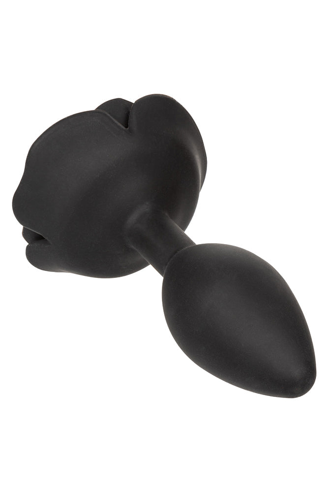 Cal Exotics - Forbidden - Large Rose Silicone Anal Plug - Black Sex Toy - Tophatter Daily Deals