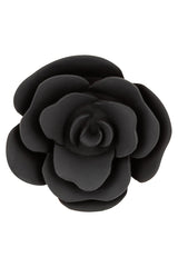 Cal Exotics - Forbidden - Small Rose Silicone Anal Plug - Black Sex Toy - Tophatter Daily Deals