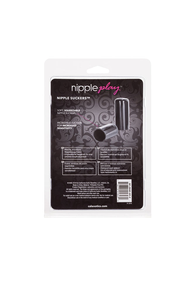Cal Exotics - Nipple Play - Nipple Suckers - Black BDSM - Tophatter Daily Deals