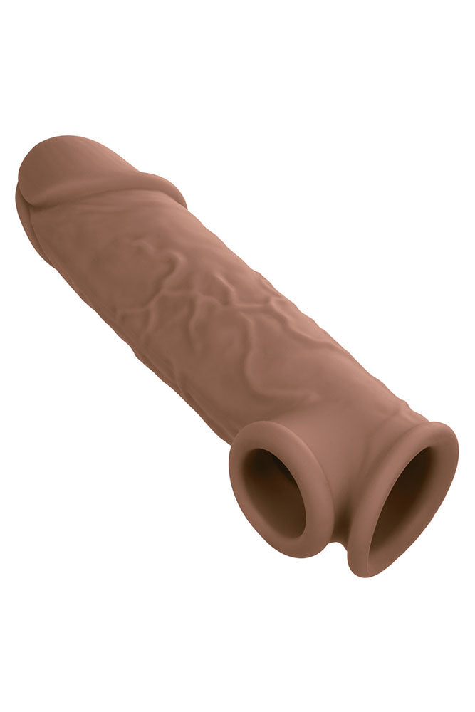 Cal Exotics - Performance Maxx - Life-Like Penis Extension 7" - Brown Sex Toy - Tophatter Daily Deals