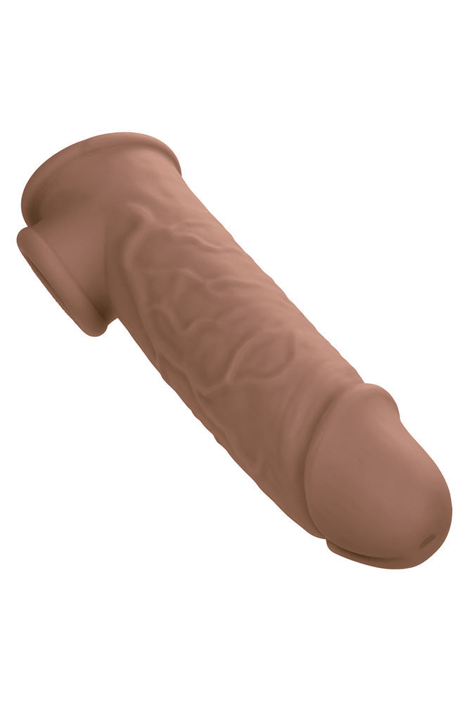 Cal Exotics - Performance Maxx - Life-Like Penis Extension 7" - Brown Sex Toy - Tophatter Daily Deals