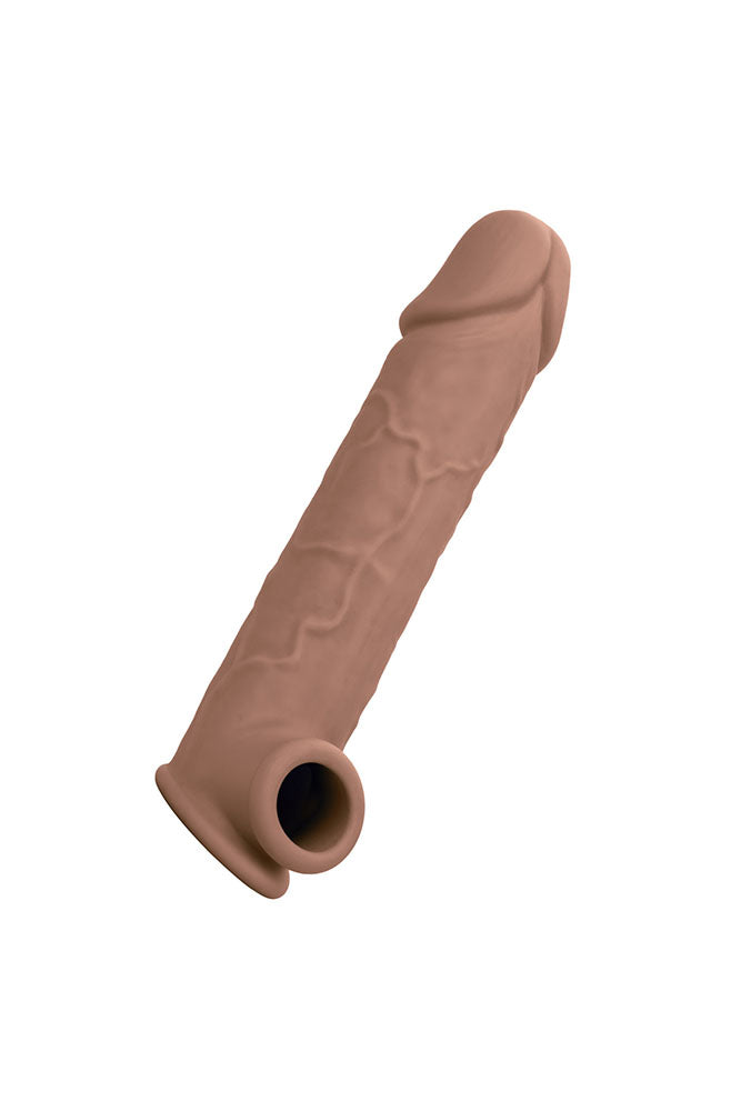 Cal Exotics - Performance Maxx - Life-Like Penis Extension 8" - Brown Sex Toy - Tophatter Daily Deals