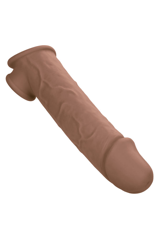 Cal Exotics - Performance Maxx - Life-Like Penis Extension 8" - Brown Sex Toy - Tophatter Daily Deals