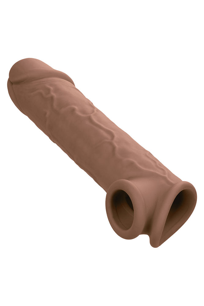 Cal Exotics - Performance Maxx - Life-Like Penis Extension 8" - Brown Sex Toy - Tophatter Daily Deals