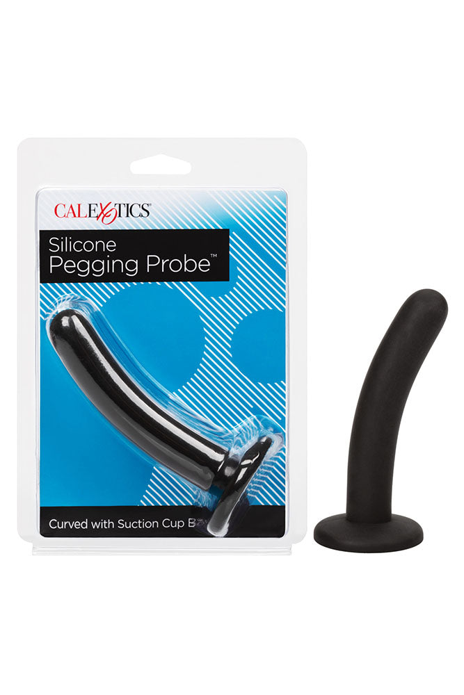 Cal Exotics - Silicone Pegging Probe - Black Sex Toy - Tophatter Daily Deals