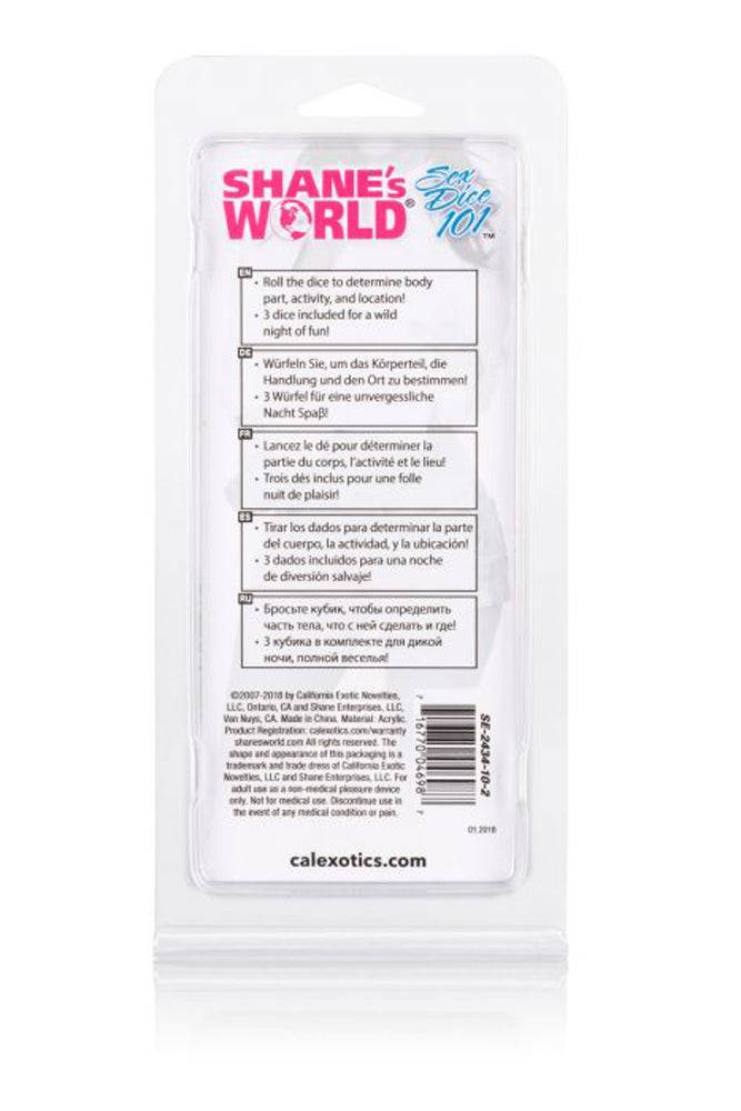 Cal Exotics - Shane's World - Sex Dice 101 Game erotic games - Tophatter Daily Deals