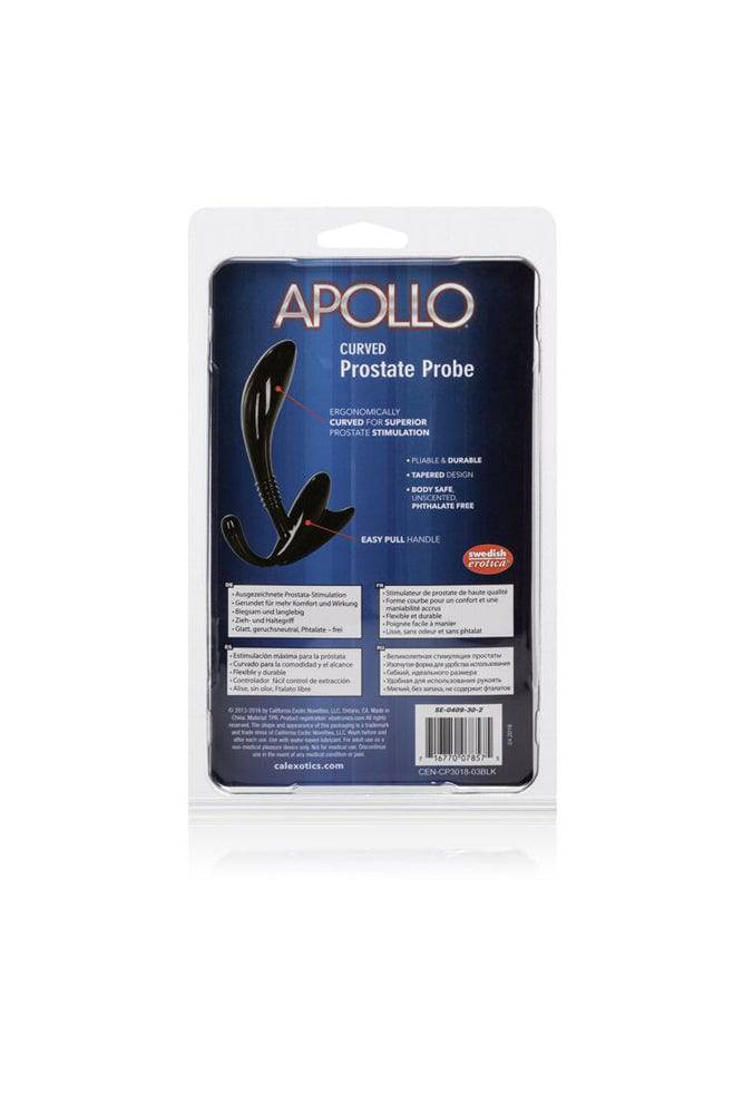 Cal Exotics - Apollo - Curved Prostate Probe - Black Sex Toy - Tophatter Daily Deals
