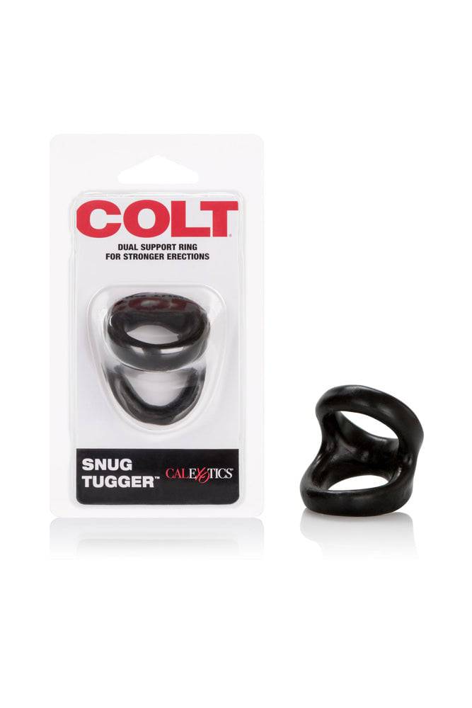 Cal Exotics - Colt - Snug Tugger Cock Ring - Black Sex Toy - Tophatter Daily Deals