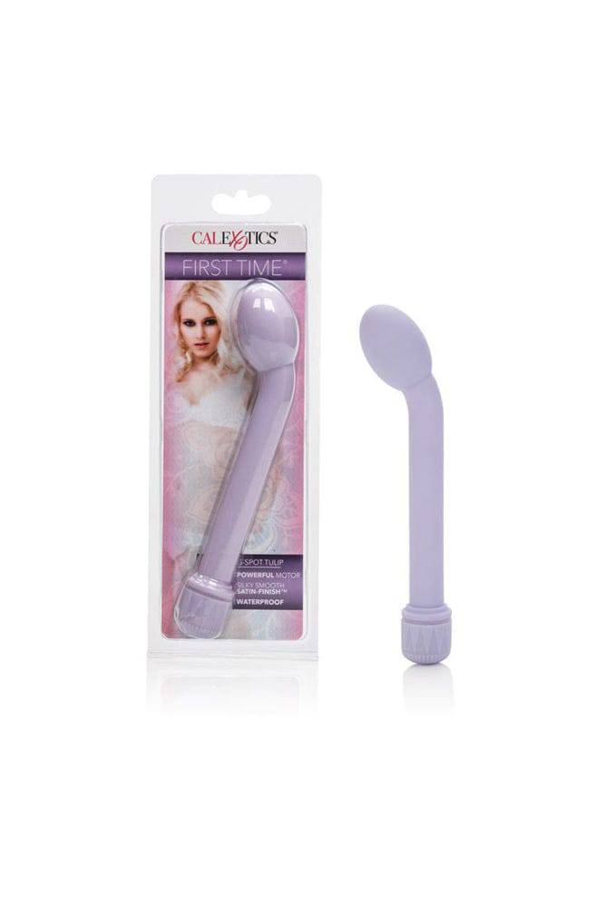 Cal Exotics - First Time - G-Spot Tulip Vibrator - Purple Sex Toy - Tophatter Daily Deals