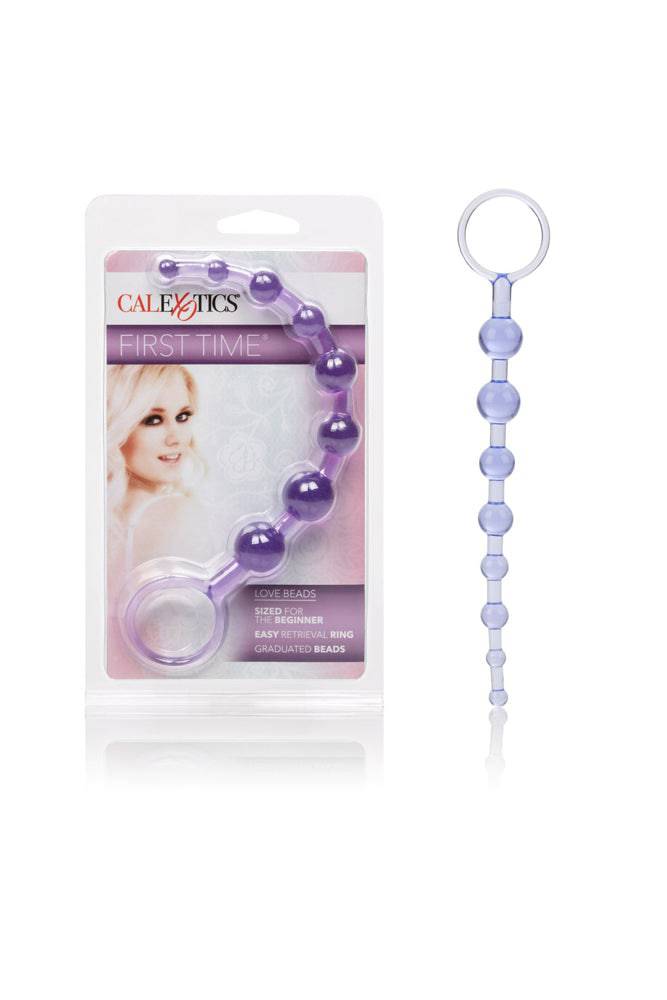 Cal Exotics - First Time - Love Anal Beads - Assorted Colors Sex Toy - Tophatter Daily Deals