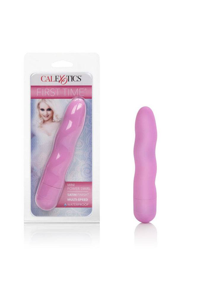 Cal Exotics - First Time - Mini Power Swirl Vibrator - Pink Sex Toy - Tophatter Daily Deals