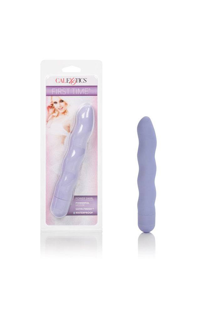 Cal Exotics - First Time - Power Swirl Vibrator - Purple Sex Toy - Tophatter Daily Deals
