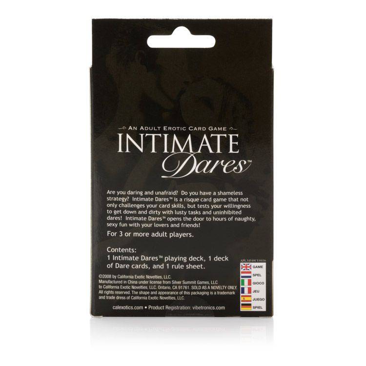 Cal Exotics - Intimate Dares Card Game - Tophatter Daily Deals