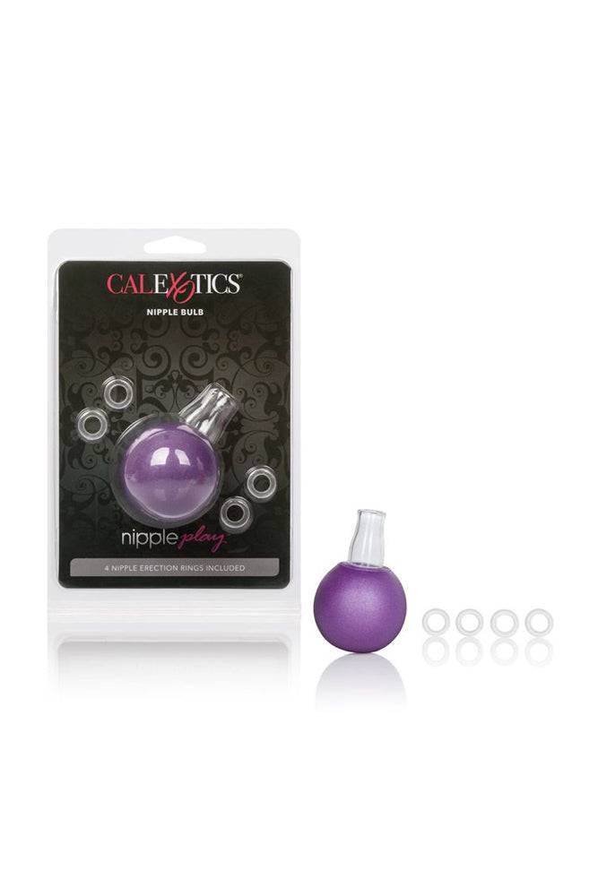 Cal Exotics - Nipple Play - Nipple Bulb Sucker - Purple BDSM - Tophatter Daily Deals