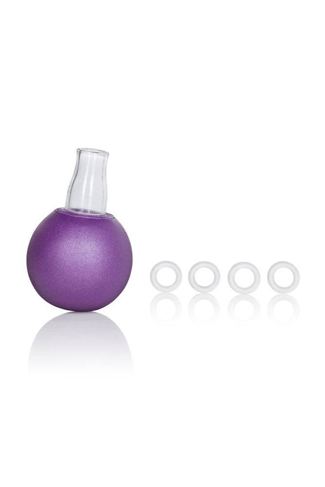 Cal Exotics - Nipple Play - Nipple Bulb Sucker - Purple BDSM - Tophatter Daily Deals