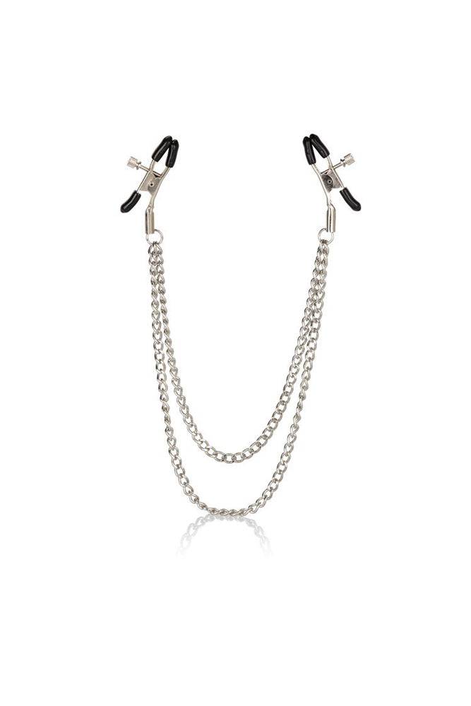 Cal Exotics - Nipple Play - Tiered Nipple Clamps BDSM - Tophatter Daily Deals