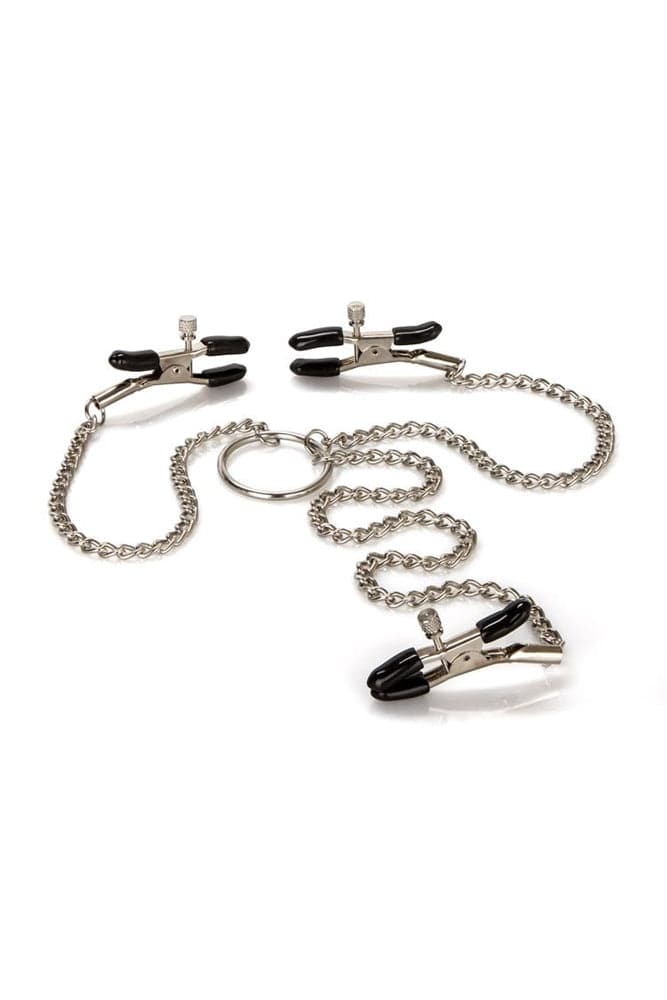 Cal Exotics - Nipple Play - Triple Intimate Clamps BDSM - Tophatter Daily Deals