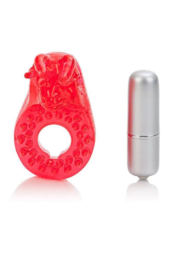 Cal Exotics - Couples Enhancer - Raging Bull Vibrating Cock Ring - Red Sex Toy - Tophatter Daily Deals