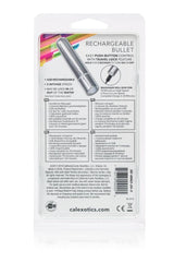 Cal Exotics - Rechargeable Bullet Vibrator - Silver Sex Toy - Tophatter Daily Deals