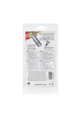 Cal Exotics - Rechargeable Mini Bullet Vibrator - Silver Sex Toy - Tophatter Daily Deals