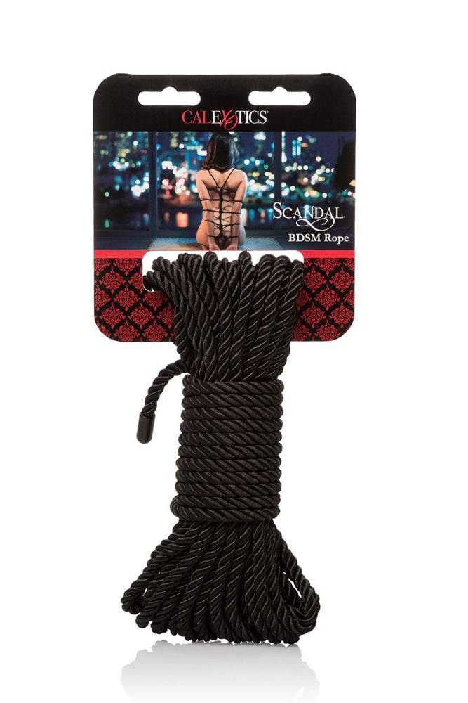 Cal Exotics - Scandal - BDSM Rope - Black BDSM - Tophatter Daily Deals