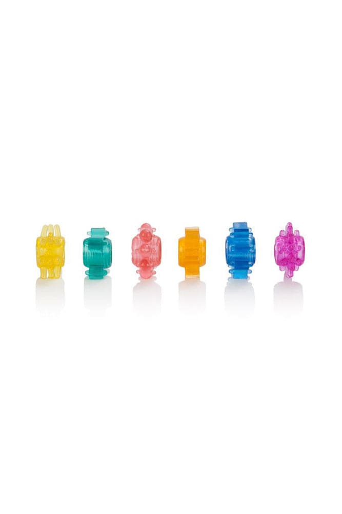 Cal Exotics - Senso 6-pack Textured Cock Rings Sex Toy - Tophatter Daily Deals
