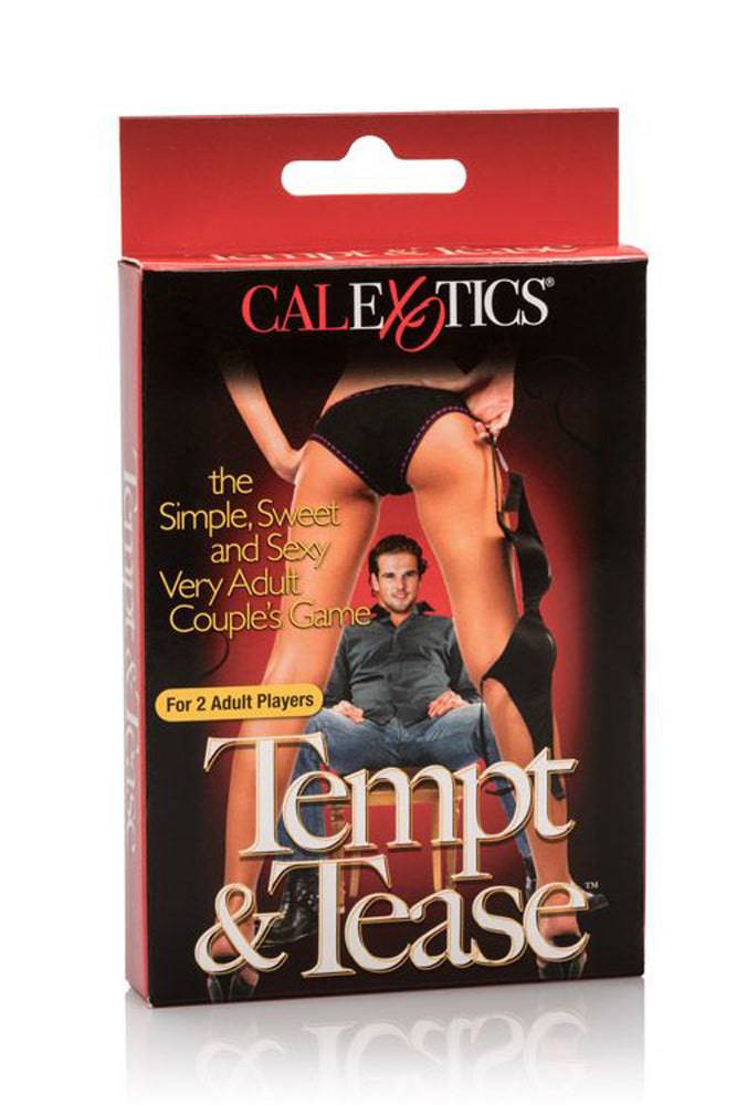 Cal Exotics - Tempt and Tease Card Game Sex Toy - Tophatter Daily Deals