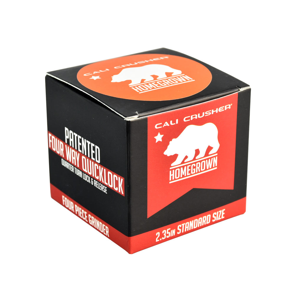 Cali Crusher Homegrown Aluminum Grinder | 4pc | 2.2" Grinders - Tophatter Daily Deals