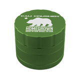 Cali Crusher Homegrown Aluminum Grinder | 4pc | 2.2" Cali Crusher Green Grinders - Tophatter Daily Deals