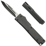 California Legal Mini OTF Dual Action Automatic Knife - Black Hornet Knife-OTF - Tophatter Daily Deals
