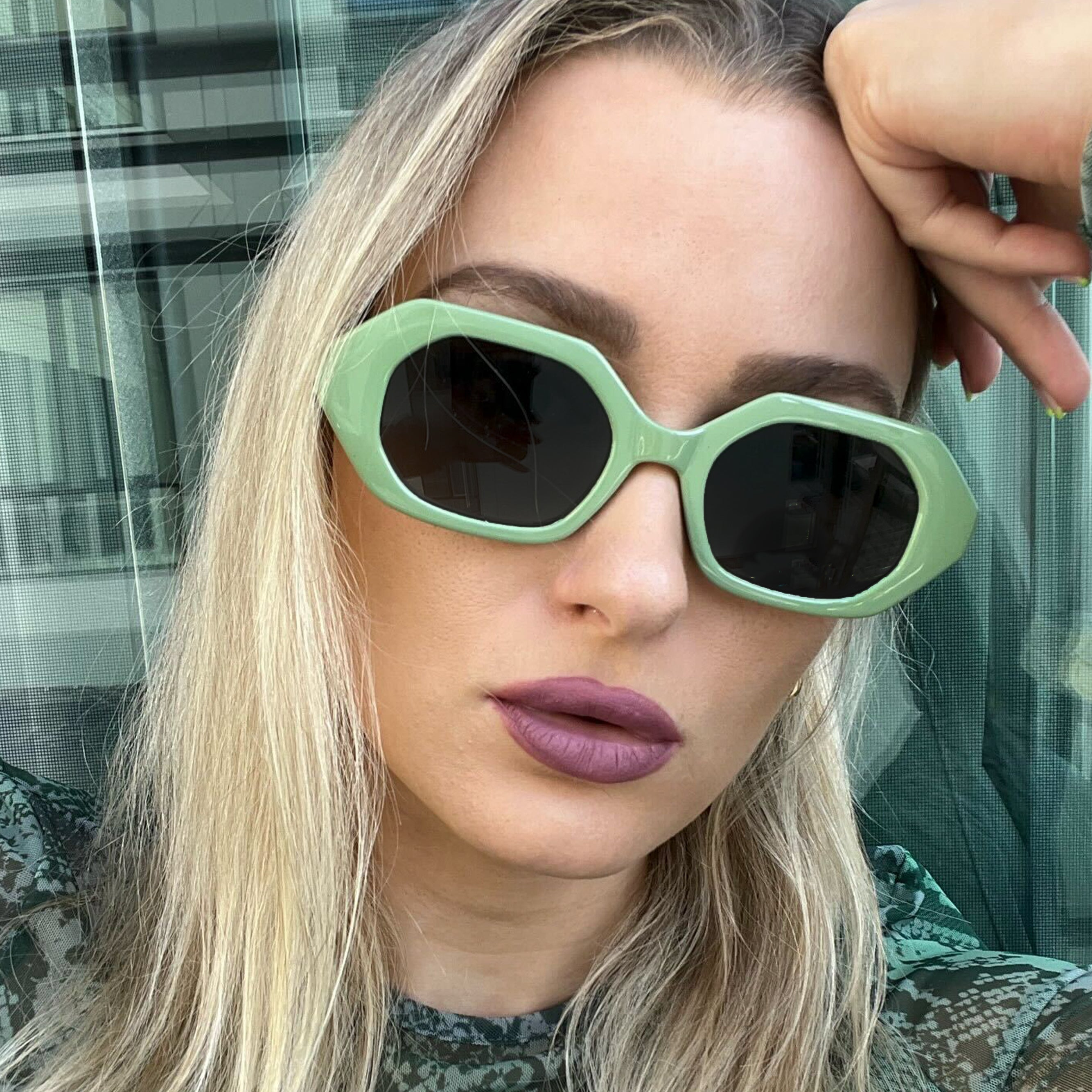 TopFoxx Came To Win - Green Women's Sunglasses Sunglasses - Tophatter Daily Deals