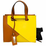 Cameleon® Mia Conceal Carry Handbag with Crossbody Strap Yellow Handgun Purses - Tophatter Daily Deals