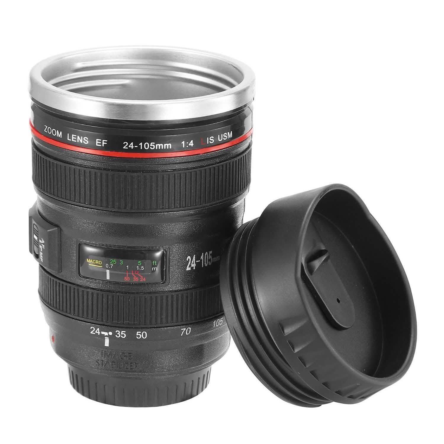 Camera Lens Coffee Mug Cup 13.6oz Outdoor Recreation - Tophatter Daily Deals