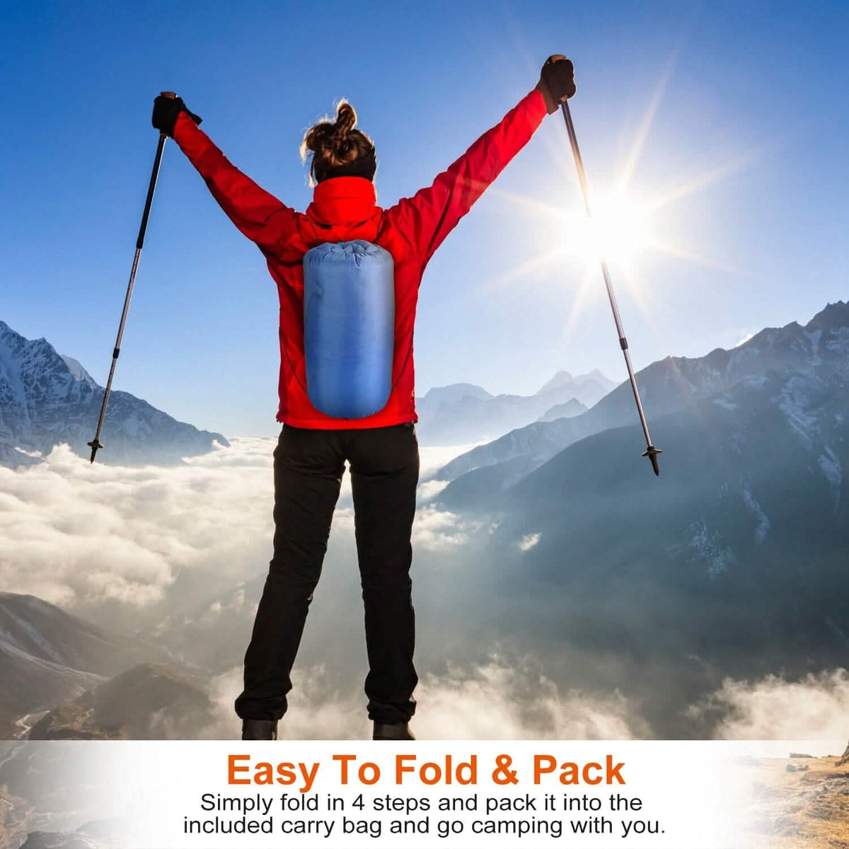 Camping Sleeping Bags for Adults Outdoor Recreation - Tophatter Daily Deals