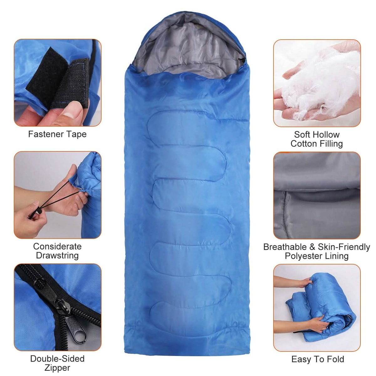 Camping Sleeping Bags for Adults Outdoor Recreation - Tophatter Daily Deals