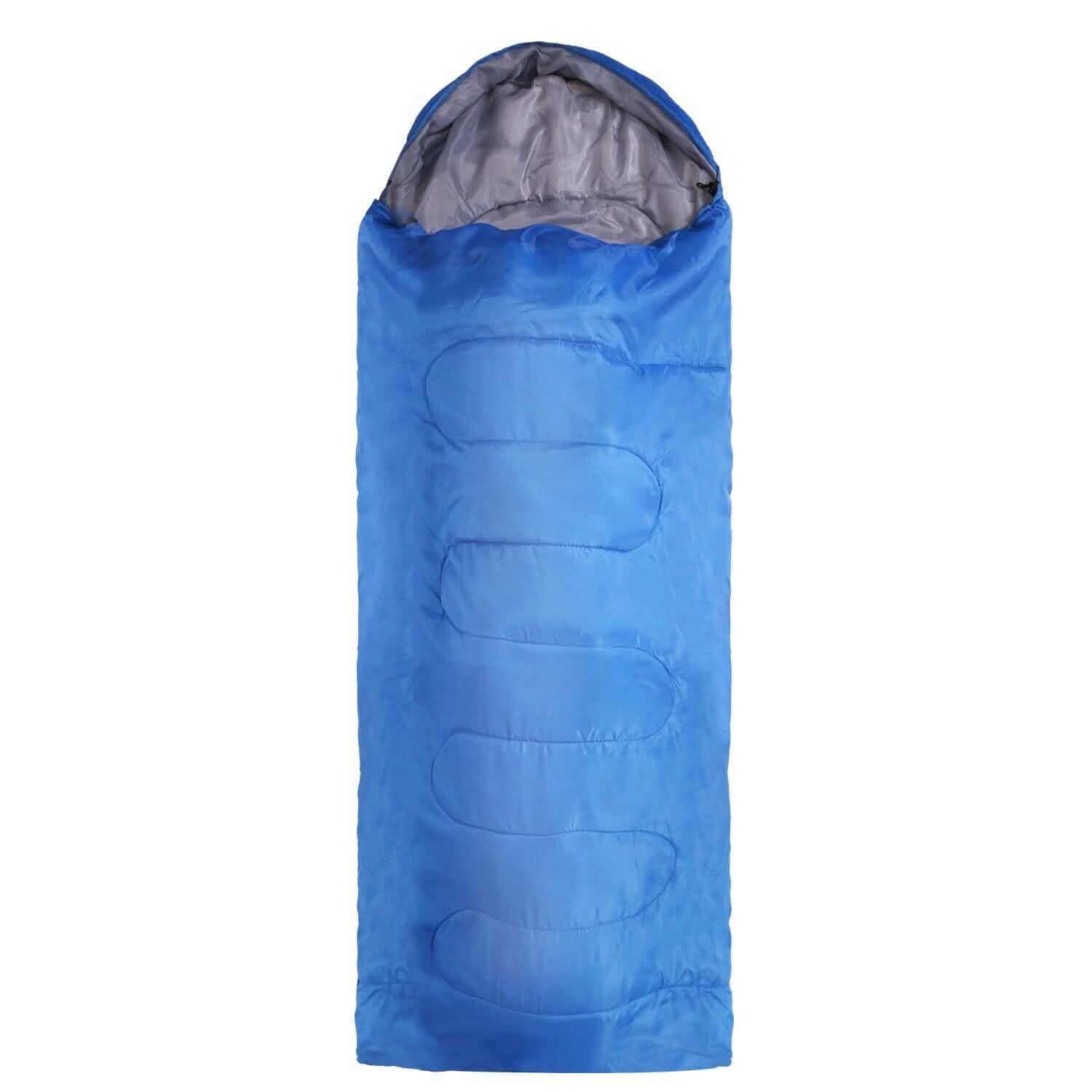 Camping Sleeping Bags for Adults Royal Blue Outdoor Recreation - Tophatter Daily Deals
