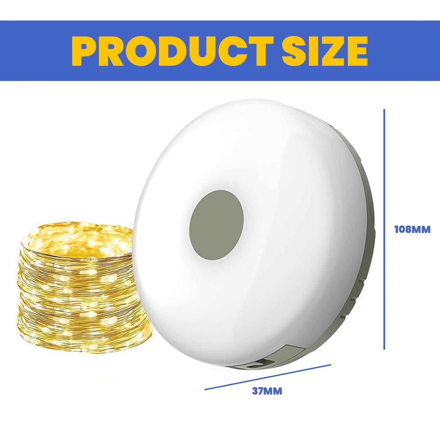 Camping String Lights - 10M Portable Outdoor String Lights Waterproof Towable String Light UK Home - Tophatter Daily Deals