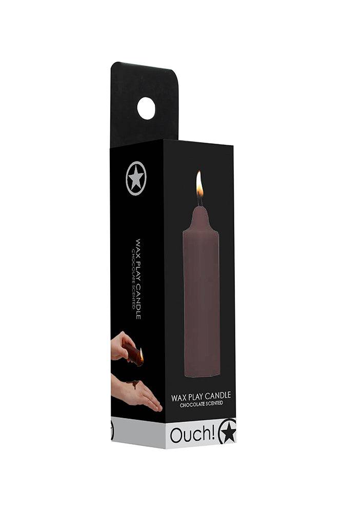 Ouch By Shots - Wax Play Scented Candle - Chocolate BDSM - Tophatter Daily Deals