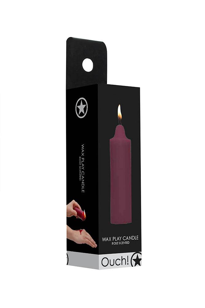 Ouch By Shots - Wax Play Scented Candle - Rose BDSM - Tophatter Daily Deals