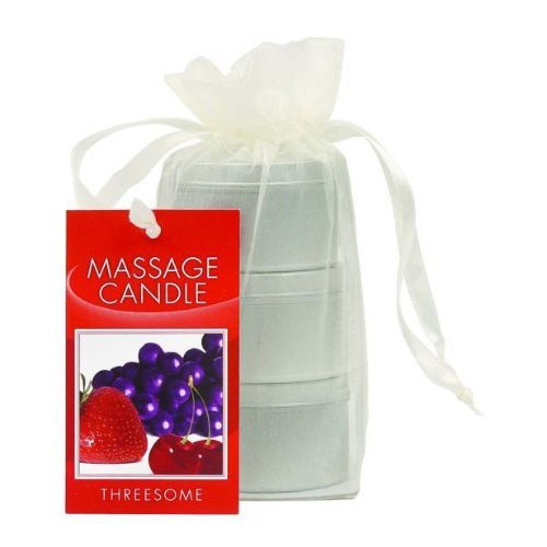 Massage Candle Threesome Massage Candles - Tophatter Daily Deals