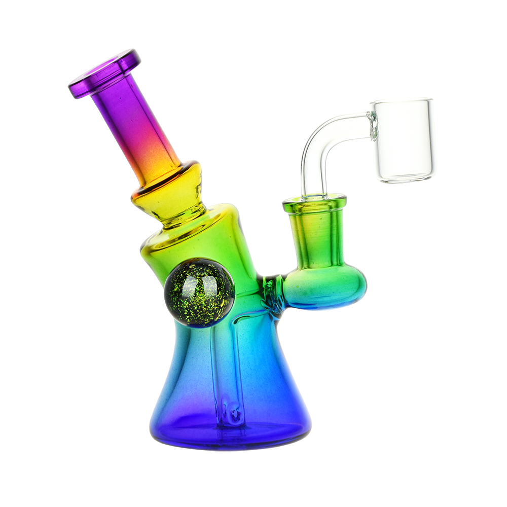 Candy Craze Mini Dab Rig Rainbow Twist Dab Rigs - Tophatter Daily Deals