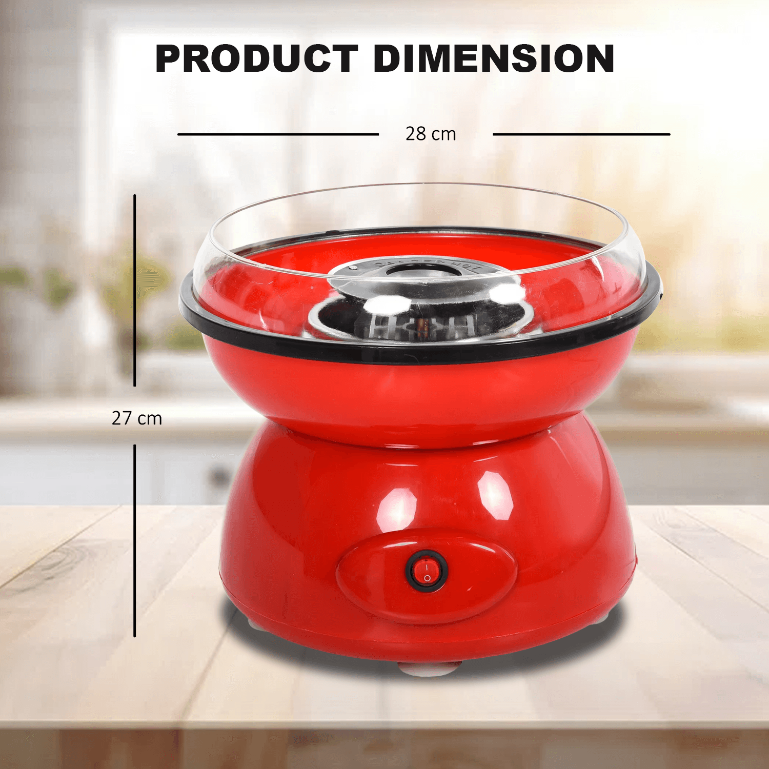 Cotton Candy Floss Machine - 450w Electric Candyfloss Machine Non-stick Cotton Sugar Candy Floss Maker DIY Home - Tophatter Daily Deals