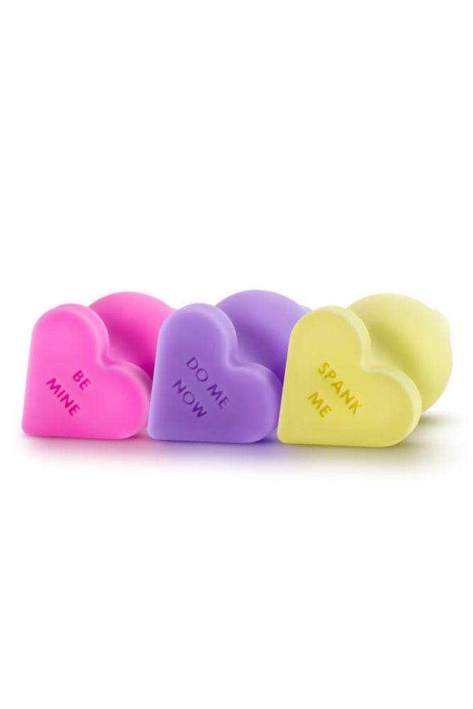 Blush Novelties - Play with Me - Naughty Candy Heart Butt Plug - Assorted Colors Sex Toy - Tophatter Daily Deals