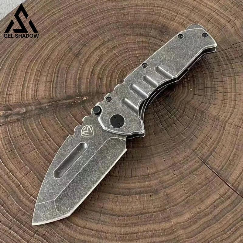 Canku C1137 Heavy-duty Pocket Folding Knife-GS23 Stone wash KNIVES - Tophatter Daily Deals
